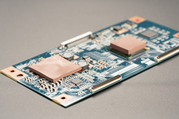 Printed circuit board of a modern electronic device