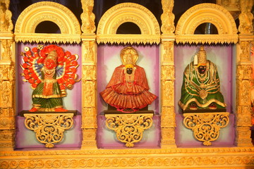 A panel of local godess, Pune, Maharashtra, India