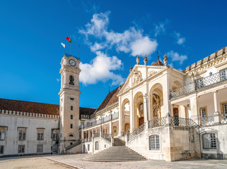University of Coimbra, Portugal - obrazy, fototapety, plakaty