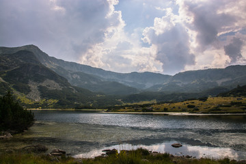 Fototapeta na wymiar Granchar Lake, Rila Mountain, Bulgaria