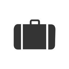 luggage icon vector illustration for website and graphic design symbol