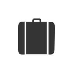 luggage icon vector illustration for website and graphic design symbol