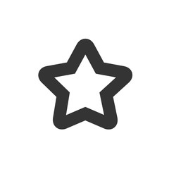 star icon vector illustration for website and graphic design symbol