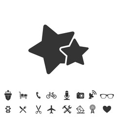 stars icon vector illustration for website and graphic design symbol