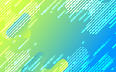 緑と青のネオンカラーグラデーションデジタル背景