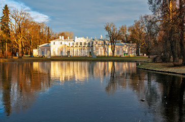 Fototapeta na wymiar Chinese palace. Oranienbaum. Lomonosov. St. Petersburg. Russia