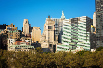 panorama of New York City