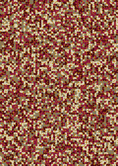 Seamless pattern with random colored quarter circles Generative Art background illustration