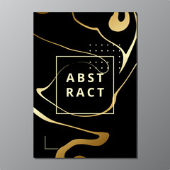 Luxury Vector Background, Marble Liquid Template