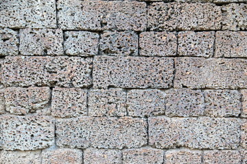 Old stone wall and background