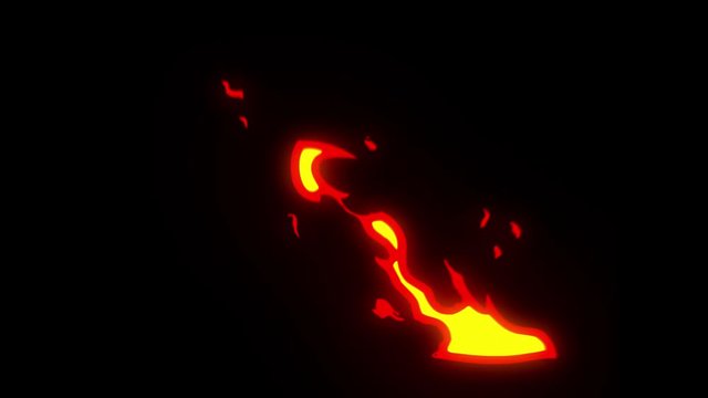 2d Cartoon FX Pack 4K 30 Fire Elements. Pre-rendered with alpha channel with 4K resolution.