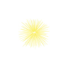 star on white background