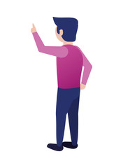 young man avatar character icon