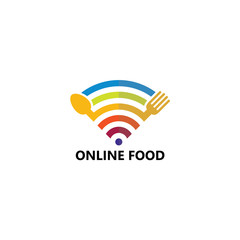 Online Food Logo Template Design