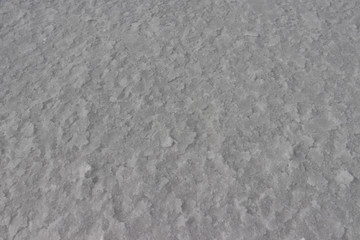 Saline-alkali land in areas around the Dachaidan Emerald Salt Lake, Qinghai Province China. Salt and texture. Crystal salt.