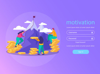 Business Gamification Landing Page