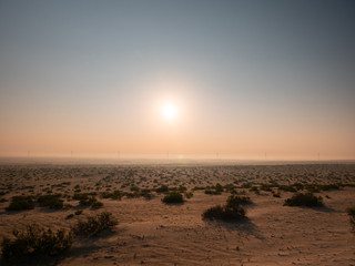 Desert views in the Eastern Province, Saudi Arabia