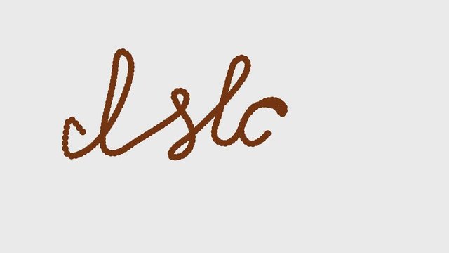 Islam inscription on a transparent background, video 4K text modern