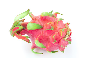 dragon fruit isolated on white background