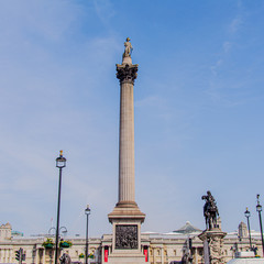 Nelson's Column Trafalgar square London