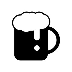 Champagne icon isolated on white background