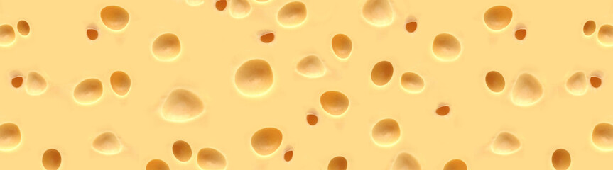 Gruyere or Emmental cheese background