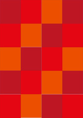 Fondo de cuadrados rojos claros y oscuro.