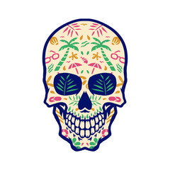 Beach skull
