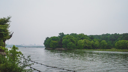 Landscape of West Lake, Hangzhou, China