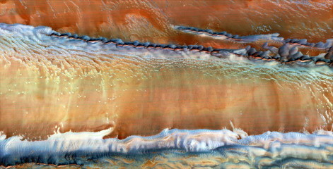 the final wave,  abstract photography of the deserts of Africa from the air, aerial view of desert...