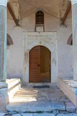 Naklejka premium roman agora buildings in Athens, Greece on a sunny day