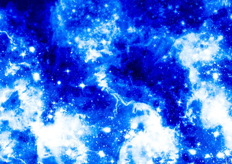 Galaxy wallpaper background with stars and stardust. Galaxy plasma