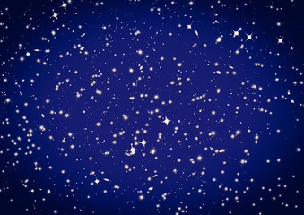 Galaxy wallpaper background with stars and stardust. Galaxy plasma