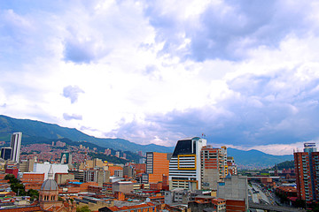 view of the city