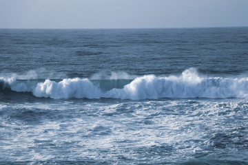 Big wave in the ocean