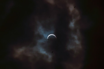 Annular Solar Eclipse on December 26, 2019.