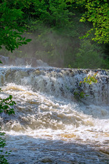 Sun and Mist at Shohola Falls