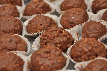 Boules de chocolat