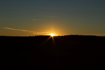 atardecer