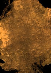 brown water colour spot