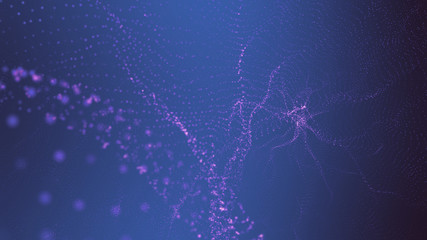 Abstract Particles Background