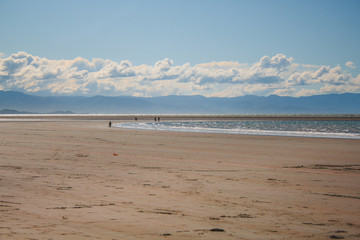 Tahunanui beach in Nelson, South Island, New Zealand