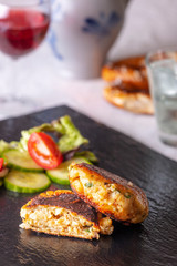 bavarian kaspressknoedel a cheese dumpling