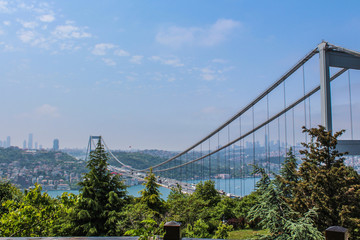 bosporus bridge of İstanbul, Turkey