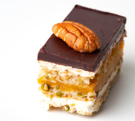 cake isolated on white background