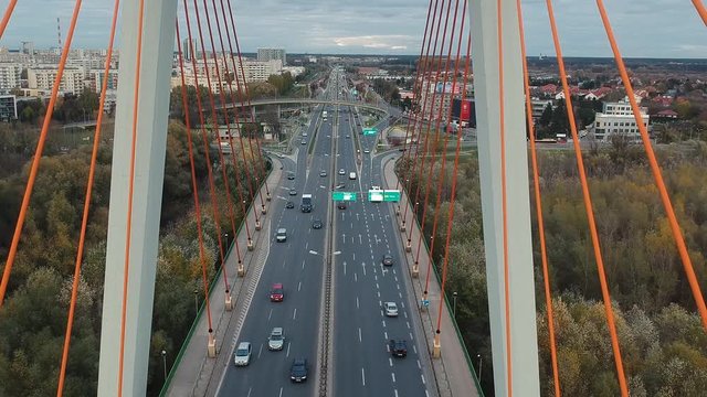 Span over traffic Most Siekierkowski