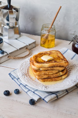 French toasts for breakfast
