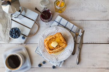 French toasts for breakfast