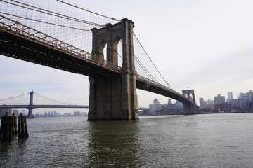 city bridge Brooklyn bridge in dumbo