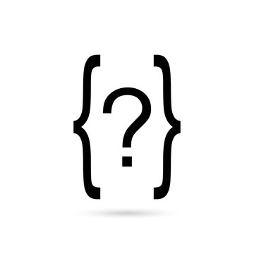 Language HTML icon , Progrmming code icon Illustration design
